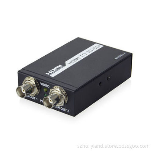 HDMI to SDI Converter with SRC Function, Power and Video Indicators